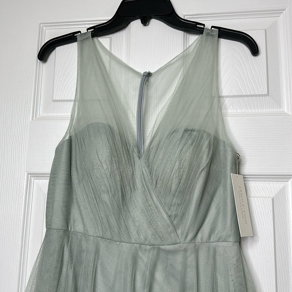 🍄SPRING SALE- firm price 🍄Emelie Dress by Jenny Yoo Morning Mist - Picture 4 of 16